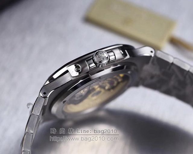 PATEK PHILIPPE手錶 最薄的鋼表之王5711鸚鵡螺 百達翡麗自動上鏈男表 百達翡麗高端男士腕表  hds1674